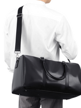 Men’s Black Weekender Bag – with Shoe Compartment