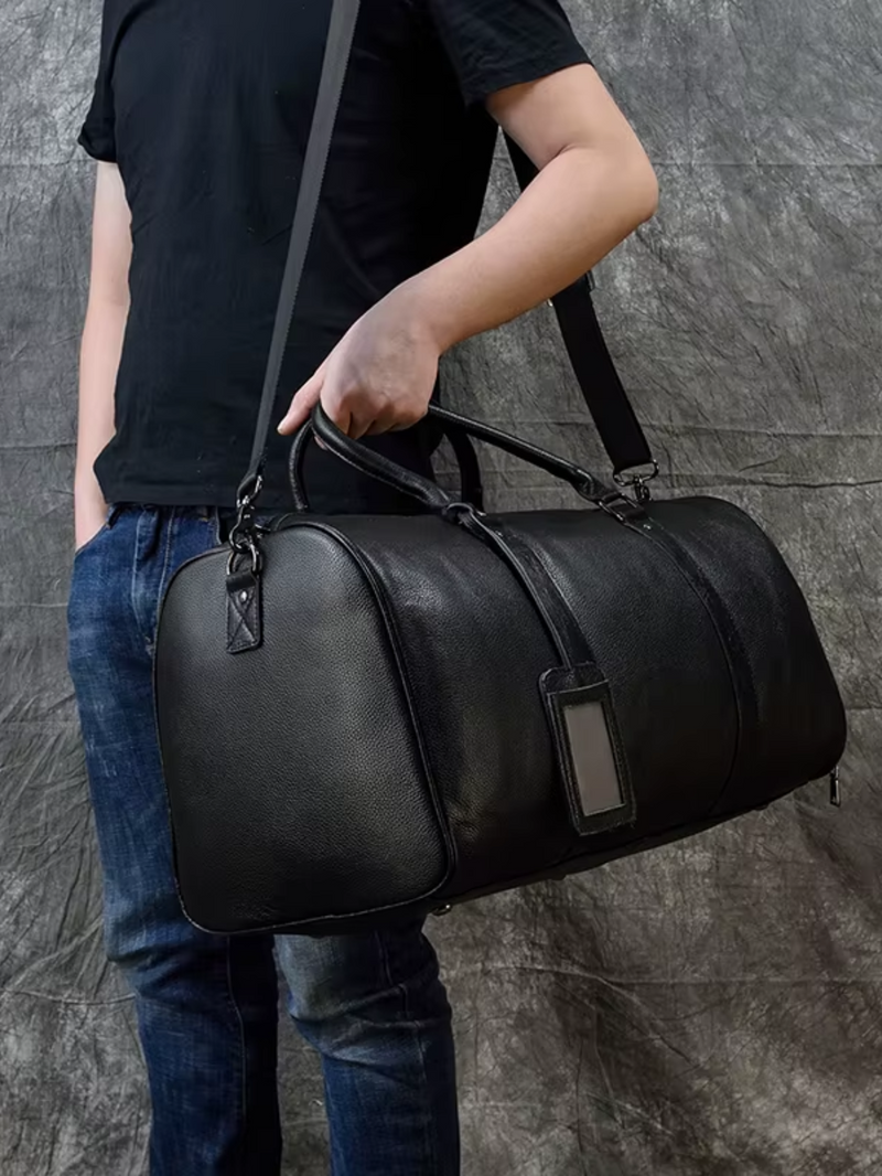 Weekender Duffle – Mens Leather Bag