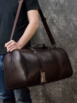 Weekender Duffle – Mens Leather Bag