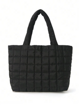Padded Quilted Tote Bag – Women’s Large Shoulder Edition