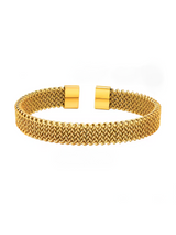 Men’s Stainless Steel Bracelet – Mesh Cuff