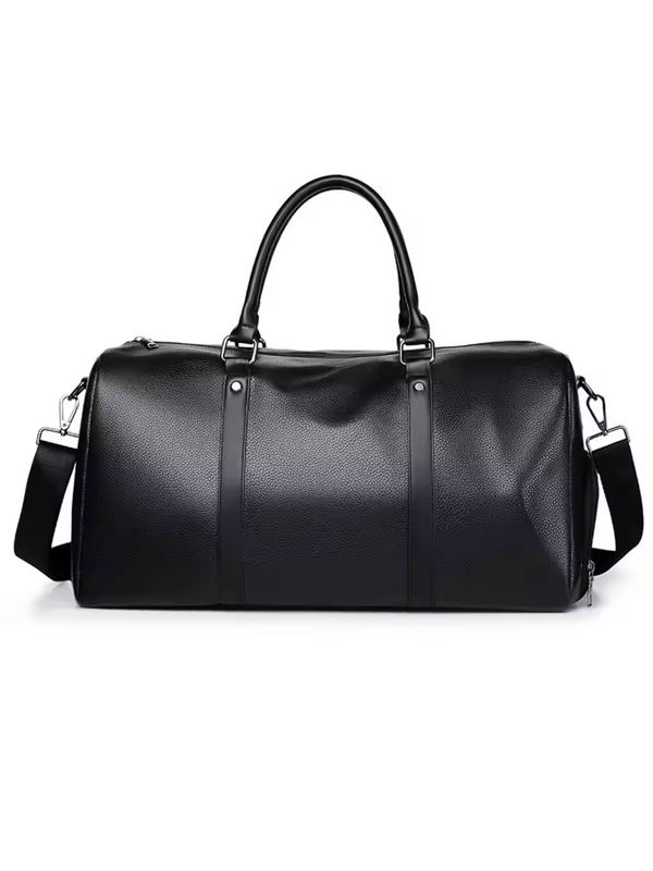 Men’s Black Weekender Bag – with Shoe Compartment