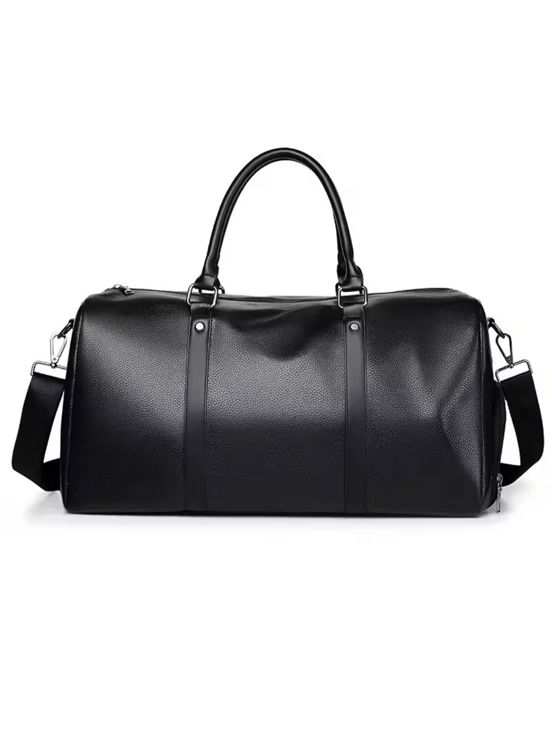 Men’s Black Weekender Bag – with Shoe Compartment