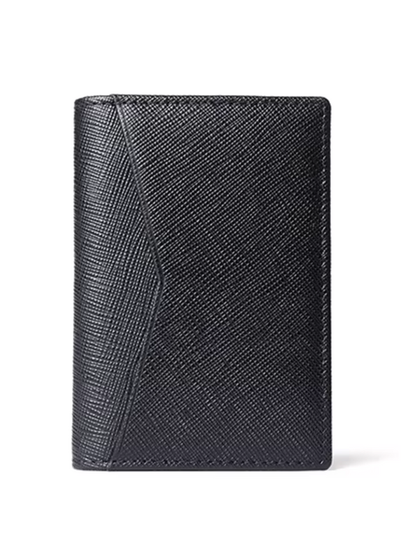 RFID Leather Card Holder – Ultra-Thin for Men