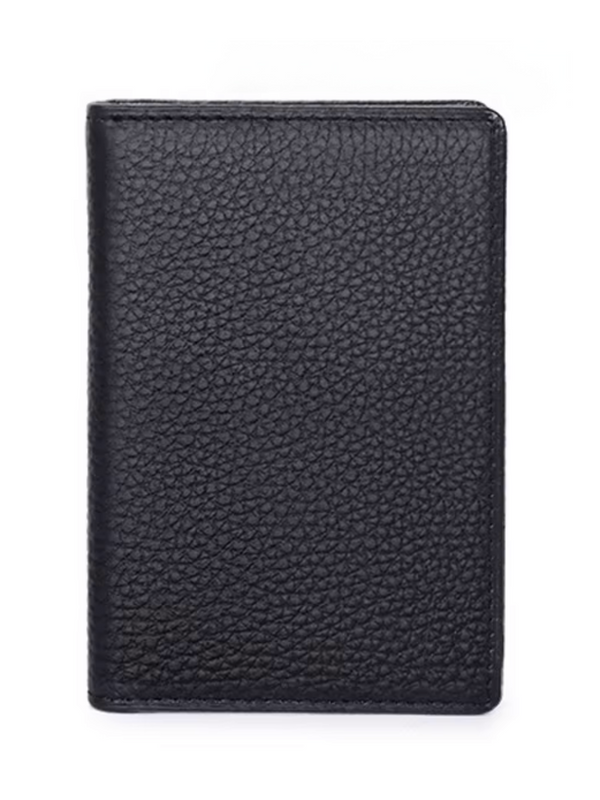 Slim Leather Card Holder – Men’s Minimalist Wallet