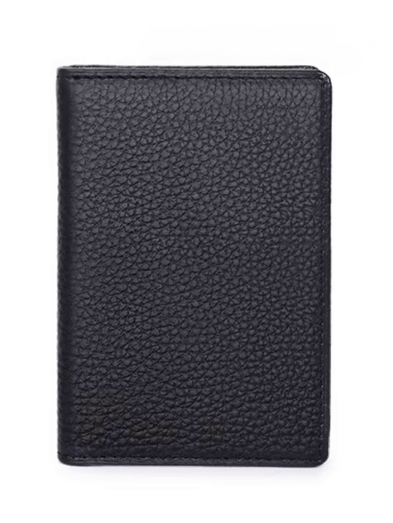 Slim Leather Card Holder – Men’s Minimalist Wallet