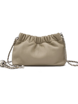 Leather Cloud Crossbody Bag for Women