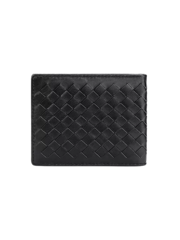 Men’s Leather Card Holder Wallet – Black