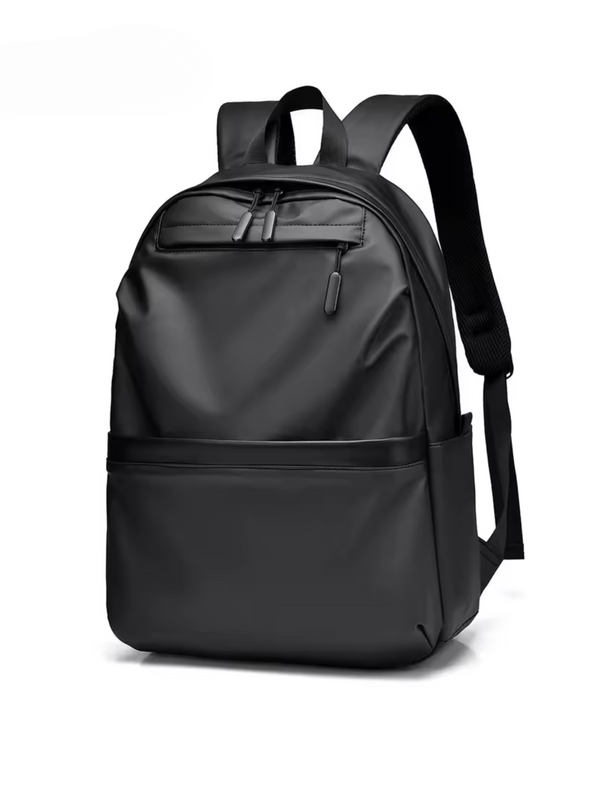 Refined Travel Backpack – Men's Black Edition