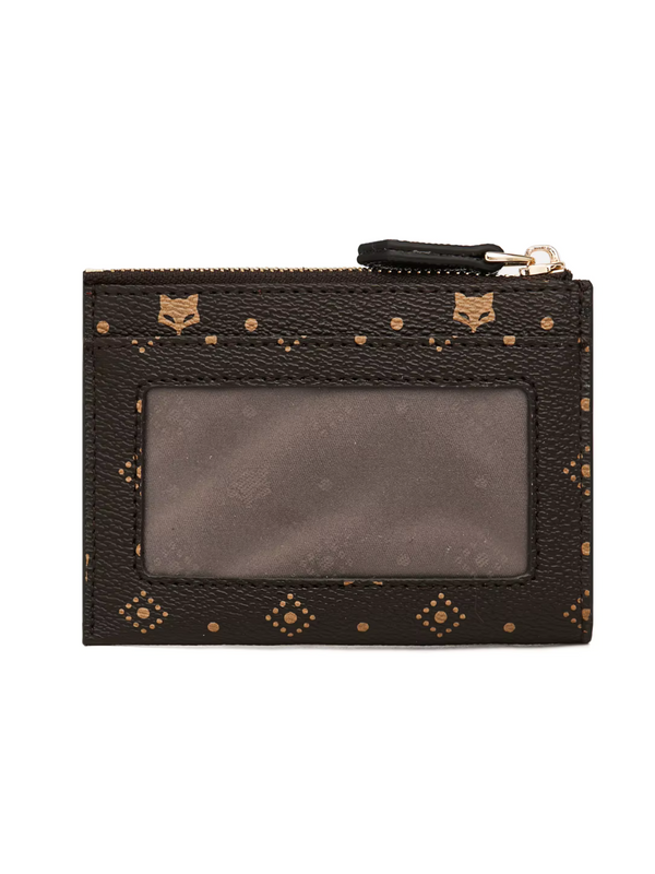 Women's Canvas Leather Card Holder