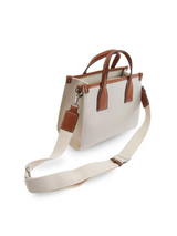 Canvas Leather Tote Bag for Women