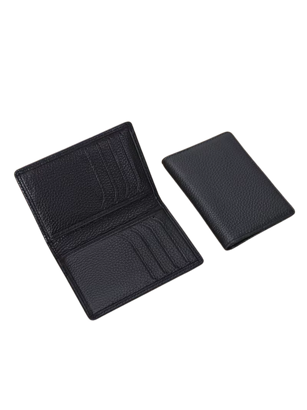 Slim Leather Card Holder – Men’s Minimalist Wallet