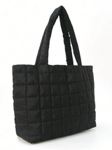 Padded Quilted Tote Bag – Women’s Large Shoulder Edition