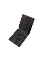 Men’s Leather Card Holder Wallet – Black