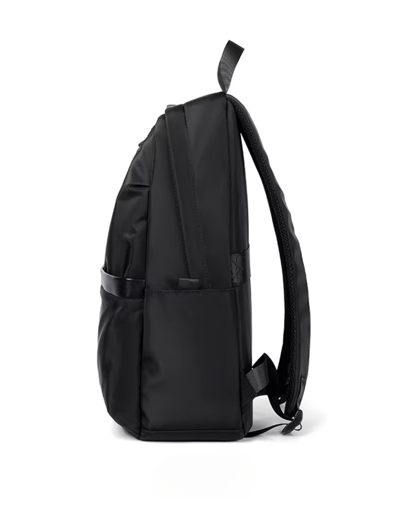 Refined Travel Backpack – Men's Black Edition