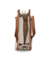 Canvas Leather Tote Bag for Women
