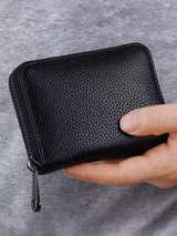Men’s Zipper Card Holder Wallet