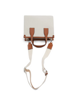 Canvas Leather Tote Bag for Women