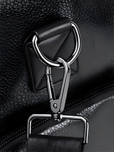 Men’s Black Weekender Bag – with Shoe Compartment