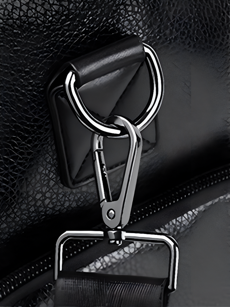 Men’s Black Weekender Bag – with Shoe Compartment