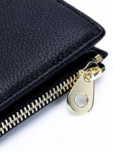 Women’s Leather Wallet with Coin Pocket