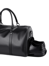 Men’s Black Weekender Bag – with Shoe Compartment