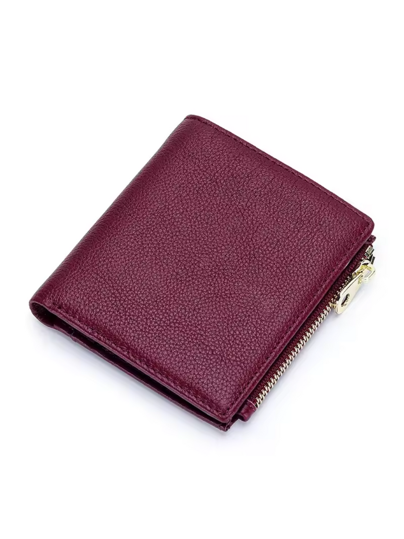 Women’s Leather Wallet with Coin Pocket