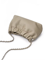 Leather Cloud Crossbody Bag for Women